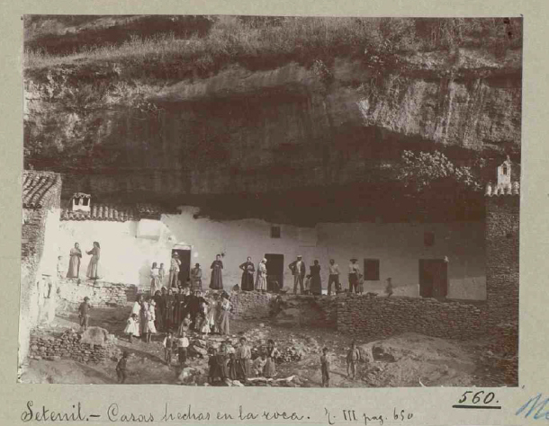 Cuevas de la Sombra, 1907. Publicada en el Catálogo de los Monumentos Históricos de la Provincia de Cádiz. Foto: ENRIQUE ROMERO DE TORRES