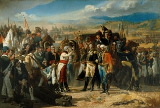 "La rendición de Bailén" (1.864), que se puede ver en el Museo del Prado, es una obra de Jose Casado del Alisal que inspiró la escritura de El Garrochista. Aquí tenéis más información https://bit.ly/2SOwy2V